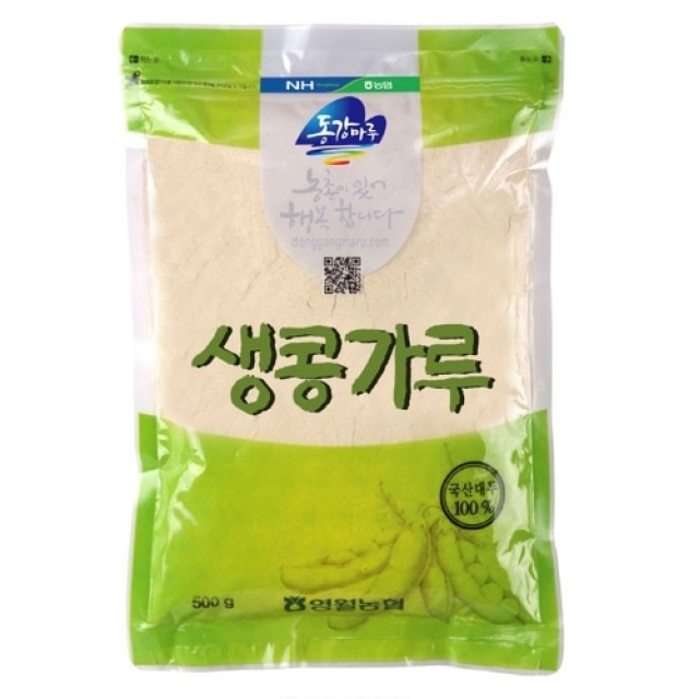 동강애,국산100%생콩가루 500g