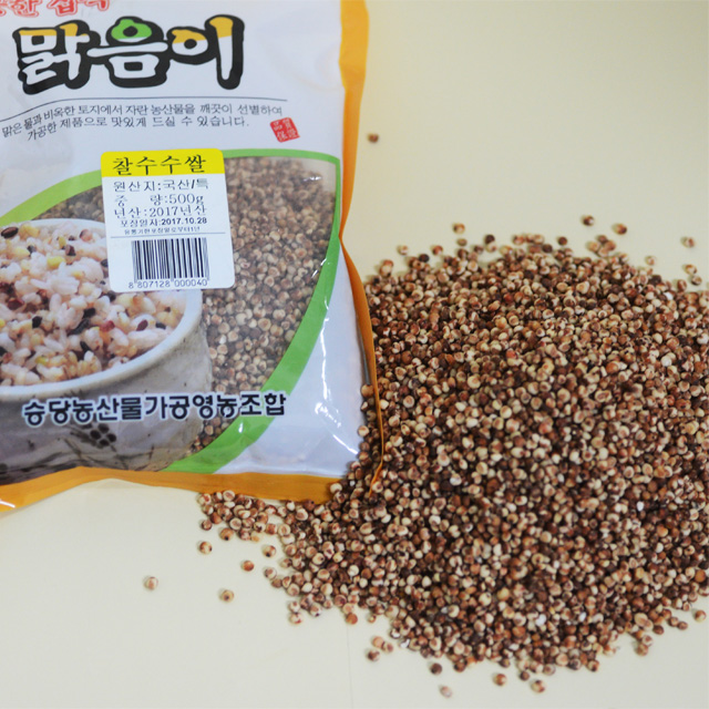 동강애,23년산 찰수수쌀(동강맑음이) 500g