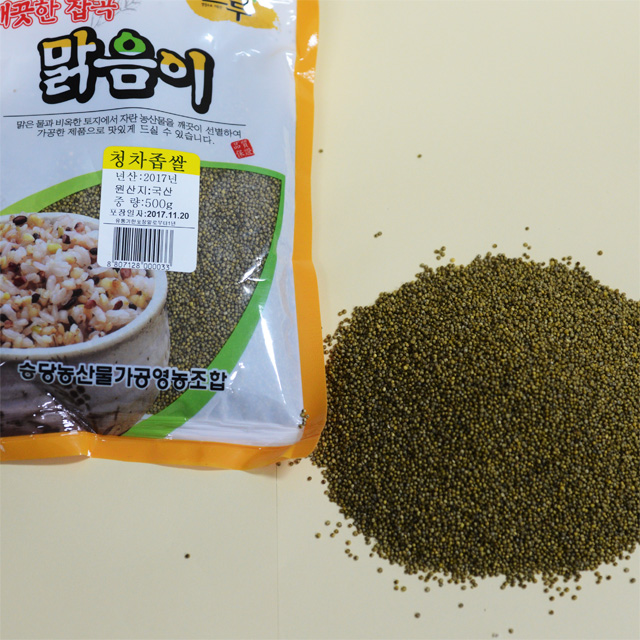 영월 동강애,청차좁쌀 500g 잡곡 소포장 - 승당