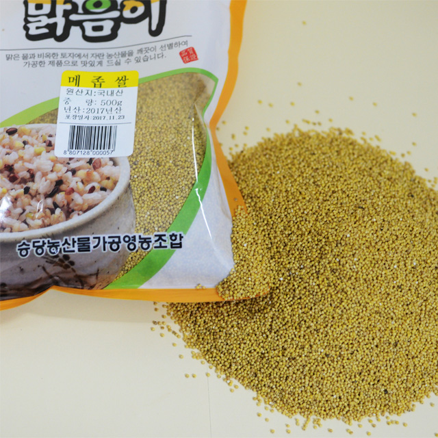 영월 동강애,메좁쌀 500g 메조 잡곡 소포장 - 승당