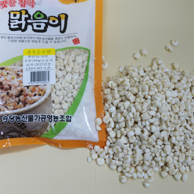 영월 동강애,깐 옥수수알 500g 옥수수범벅 재료 - 승당