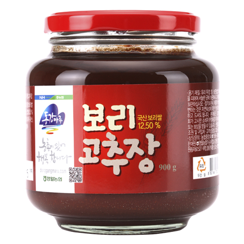 동강애,보리고추장 900g